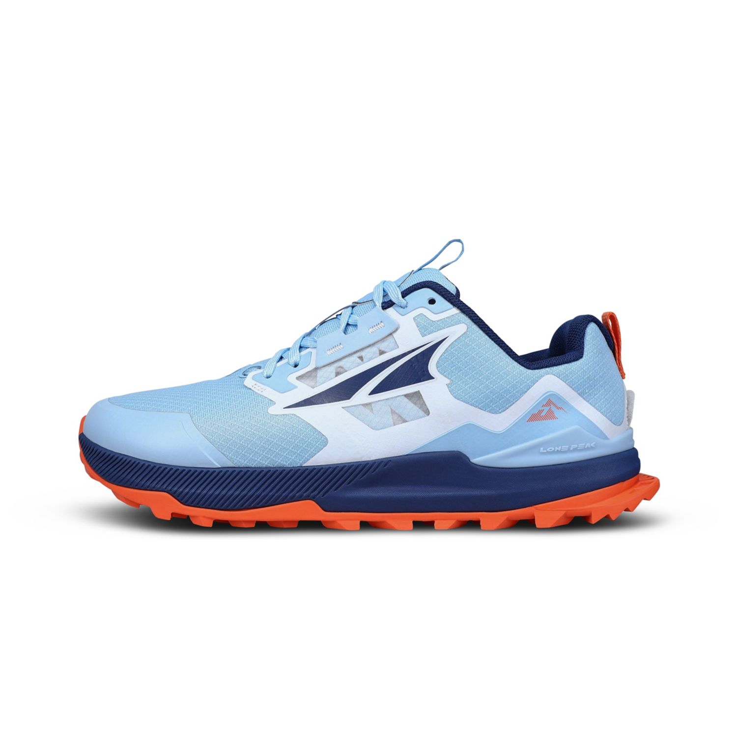 Zapatillas De Trail Running Altra Lone Peak 7 Mujer Azules Naranjas | Costa Rica-16482309